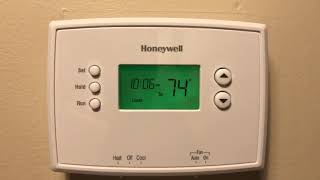 Honeywell Fahrenheit to Celsius