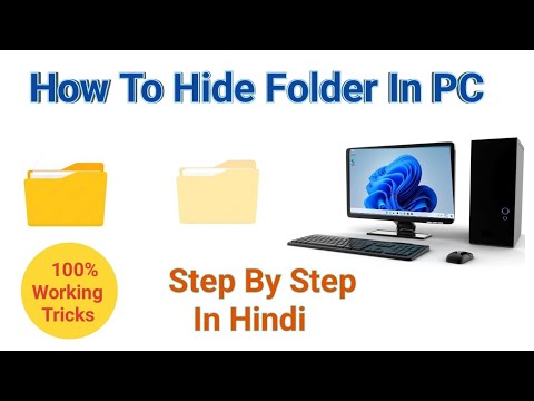 How To Hide File Or Folder In PC | How To Hide File In Computer #TechVeckEra