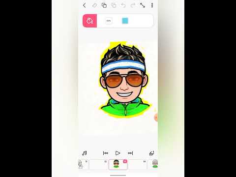 How to Draw Snapchat Bitmoji | Snapchat Bitmoji kaise banaen | #SnapchatBitmoji #bitmoji