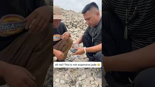 poor man sells jade $100 🔮🔮 #crystals #gemstone #jade #rock