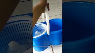 How to assemble 𝟯𝟲𝟬° 𝗦𝗽𝗶𝗻 𝗠𝗼𝗽 with bucket rotating/spinning mop tutorial #tutorial #mop #hacks
