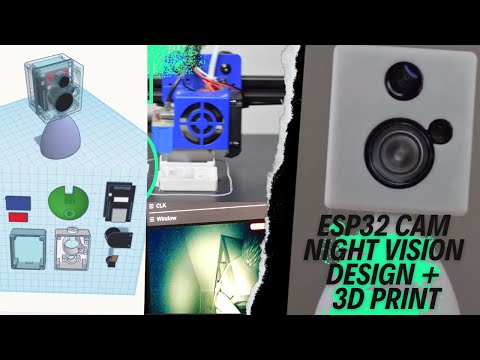 Step-by-Step: Designing a Custom Enclosure for ESP32 Night Vision Camera