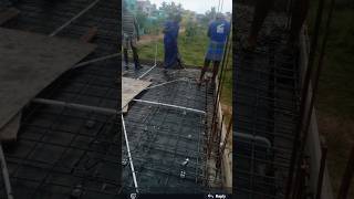 Roof concrete checking #construction #columnsize #brickwork #home #buildingmaterial #house #civil