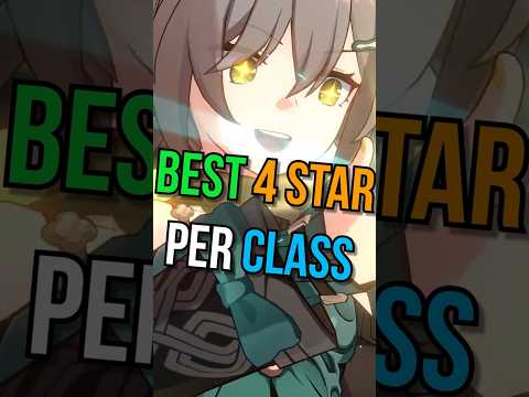 Best 4 Star Character in every Category of Honkai: Star Rail!