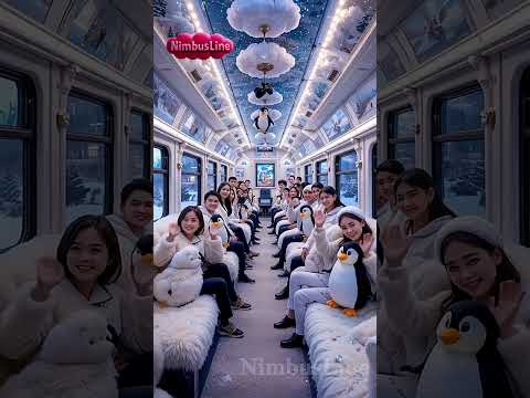 baby Penguin Themed Train 🐧 Would you like