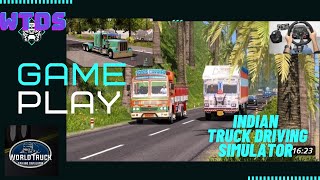 World Indian truck driver simulator gameplay video  wtds truck mods apk download wtds best version