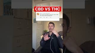 CBD TO QUIT THC 🌿💨 BE WARNED….