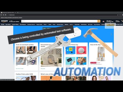 AUTOMATING A WEBSITE!?? Python modern shopper pt 3: Working with selenium