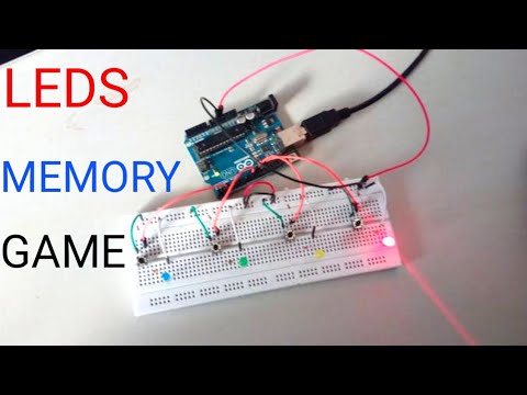 leds memory game