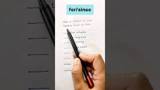 USE OF SINCE AND FOR IN A SENTENCE.USE OF PREPOSITIONS.ENGLISH GRAMMAR RULES.