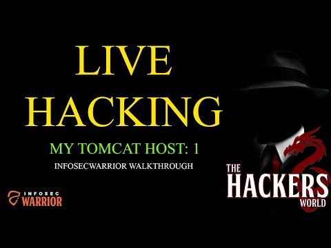 LIVE Hacking | My Tomcat Host: 1 | Infosecwarrior Walkthrough | Vulnhub Walkthrough