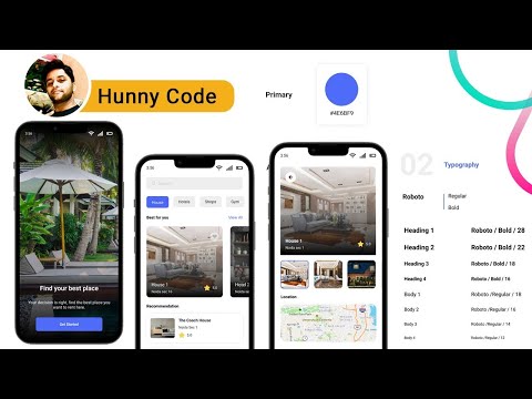 Figma Mobile app design with complete process & user guide in hindi (Part 2)
