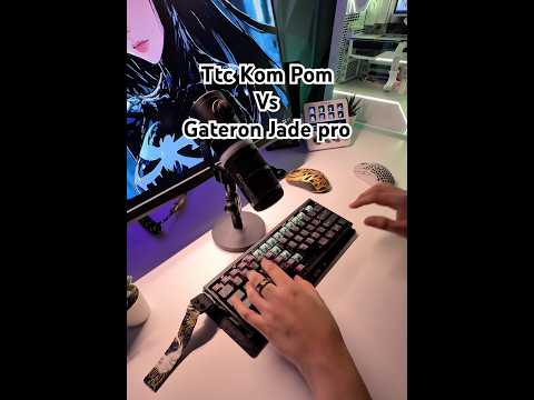 Venom60he Holy60  L side TTC kom pom R side Gateron Jade pro #bestkeyboard #keyboardasmr #venom60he