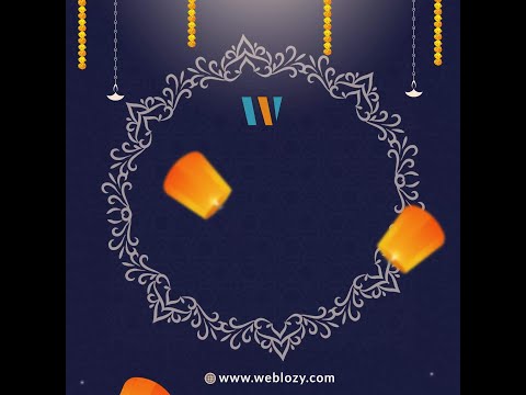 Wishing you a very happy and prosperous Diwali from Weblozy family.