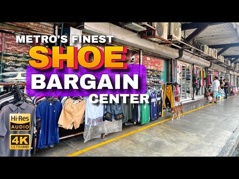 CARTIMAR Metro's Best Shoe Bargain Center Part 8 🇵🇭 | 4K Food and Walk Tour |