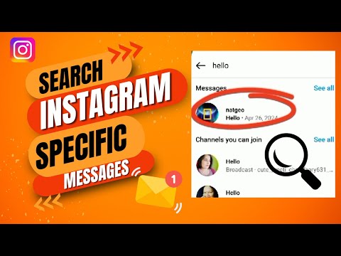 How To Search For A Specific Message On Instagram | Search Instagram Messages