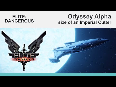 Elite Dangerous Odyssey: size of an Imperial Cutter