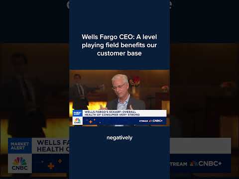 Wells Fargo CEO: A level playing field benefits our customer base