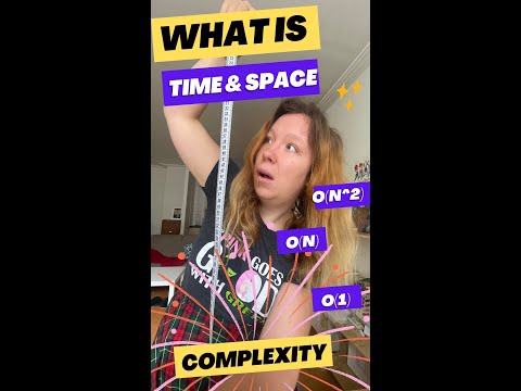 What is time and space complexity?