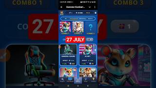 Hamster Kombat Game Dev Daily Combo | 27 July Hamster Kombat Daily Combo | Hamster Daily Combo