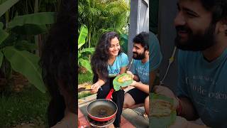 Cooking together 🍳 #perfect #outdoors #cooking #food #life #enjoy #fun #viral #couple #hubywfy #love