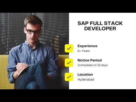 SAP FULL STACK DEVELOPER