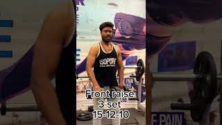 Shoulder workout #daliyvlog #motivation #gymworkout #gymexercise #shoulderexercise #shoulder #fit