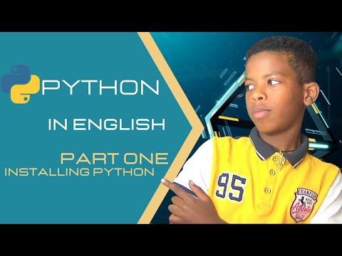 Python For Kids in English Part 1: Installing Python