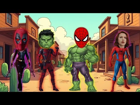 Tebak Gambar GuesstheHero! | Spider-Man | Hulk | Deadpool | Black Widow | FunMarvel Puzzle Challenge