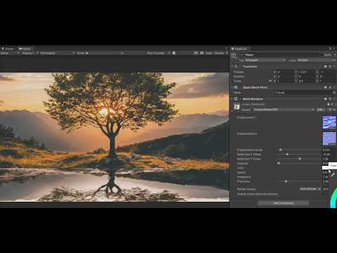 Water for URP / 2D / Ortho camera