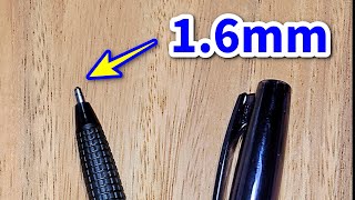 超極太 ペン先1 6mm のボールペン「スーパーグリップG」実機レビュー