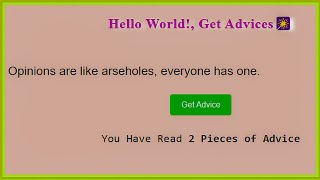 React JS Project : Building a Step-by-Step Advice Generator App