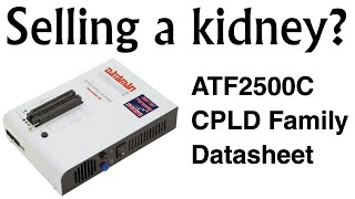 A Cheaper Way to Program these CPLDs? (Atmel ATF2500, Dataman, Xgecu) (RetCom87 Retro Computer)