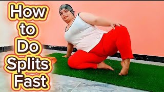 "How to Do Splits Fast | Daily Stretch & Hip Mobility Routine"