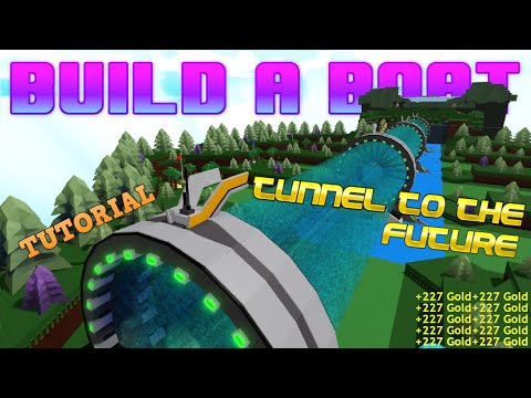 TUNNEL TO THE FUTURE - AFK FARM TUTORIAL | Build A Boat For Treasure | Roblox