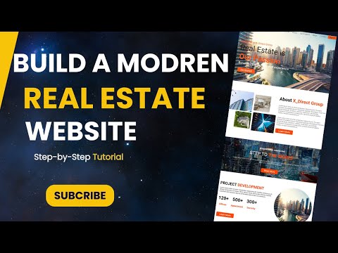 Build a Modern Real Estate Website: HTML & CSS Tutorial