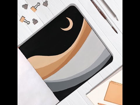 Abstract Acrylic Painting - Tap the link in description to learn 35+ Paintings FREE on SkillShare