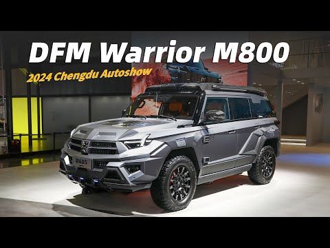 东风猛士M800，超硬派新能源越野车，1.5T增程 | DMF Warrior M800 off-road