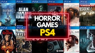 Top 50 Best PS4 Horror Games You Must Play 😱🎮