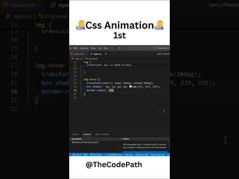 Mastering CSS Animation #css #cssanimation #coding #programming #htmlcssjavascript #shorts #yt #html