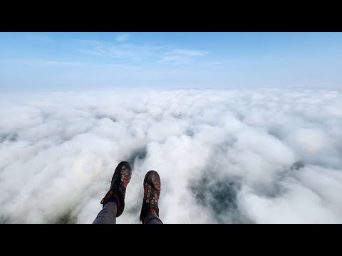 Vibing Above the Clouds - Paramotor Flight