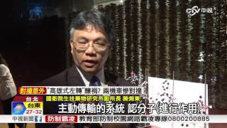 抗癌藥更安全 國衛院研發全新傳輸系統│中視新聞 20160818