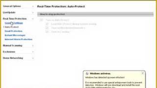 Norton Antivirus 2008 Review - Part2