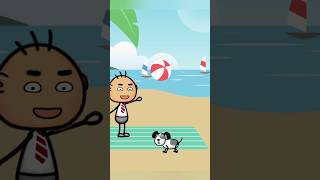 Nick and jack playing with ball #cartoon #shorts #viral #nistudio #ytstudio #viral