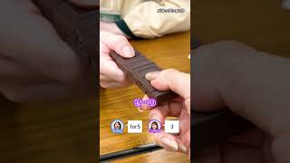 割れちゃうおかしなゲーム🍫【パキッテショコラ】#shorts #ボードゲーム #ゲームマーケット2025春