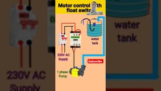 float switch without motor connection #floatswitch #waterlevelcontroller #electrical #watermotor #