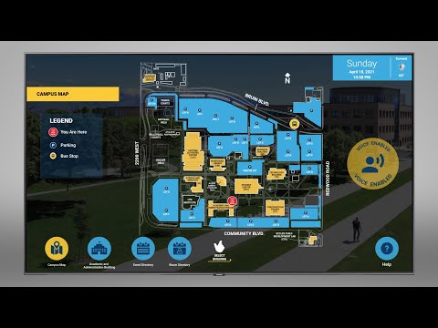 INTERACTIVE TOUCH WAYFINDING