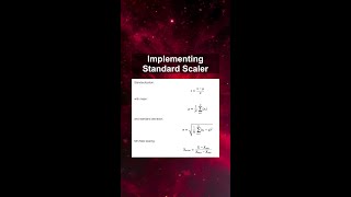 Implementing Standard Scaler #ai #artificialintelligence #machinelearning #aiagent Implementing