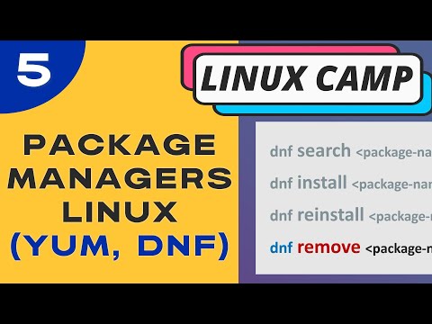 How to install with YUM in Linux [packages management]