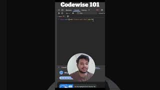 🔒 Make Object Read-Only in 1 Line using JavaScript! #codewise101 #coding #webdevelopment #javascript